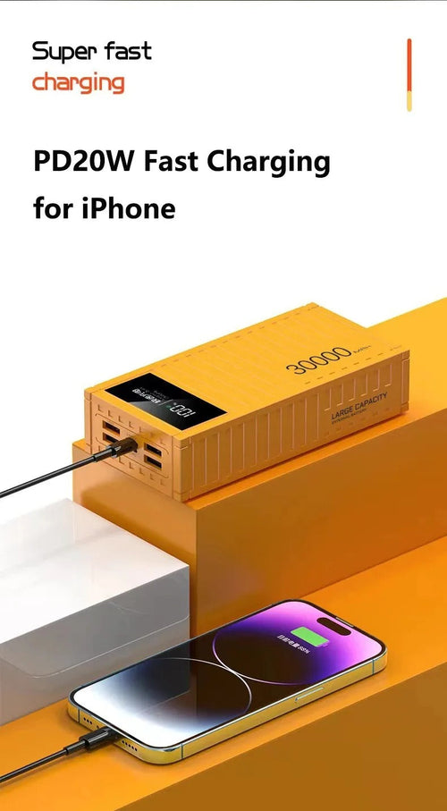 Charging Portable Power Bank with 80000mAh 66W